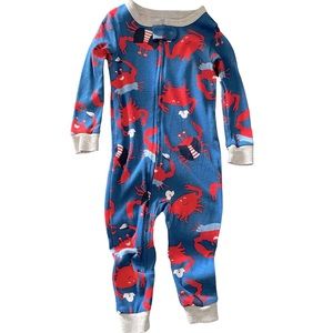 💝 4/$10 💝 Carter's snug fit crabs sleeper